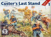 Солдатики из пластика АР 047 Custer (1:32) Waterloo - фото
