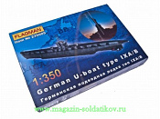 Сборная модель из пластика ФЛ 235005 Германская подводная лодка тип IX A/B (1/350) Flagman - фото