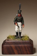 Сборная фигура из смолы SM 5408 Рядовой Восточно-Прусского егерского батальона 1808-1813, 54 мм, SOGA miniatures - фото