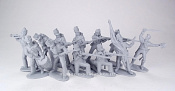 Солдатики из пластика Британская пехота, наполеоновские войны 1:32, Mars - фото