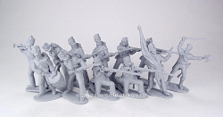 Солдатики из пластика Британская пехота, наполеоновские войны 1:32, Mars