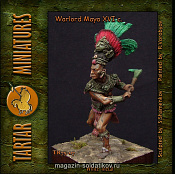 Сборная миниатюра из металла Warlord Maya, XVI c. 75mm Tartar Miniatures - фото