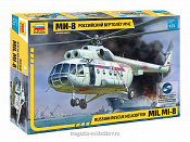 Сборная модель из пластика Вертолет «Ми-8МЧС» (1/72) Звезда - фото