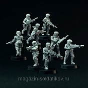 Female Soldiers Miniatures, 28mm, Brother Vinni - фото