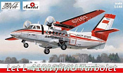 Сборная миниатюра из пластика Самолет Let L-410M/MU Turbolet Amodel (1/144) - фото