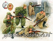 Сборные фигуры из пластика Советские снайперы (1/35) Звезда - фото