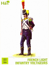 Солдатики из пластика Napoleonic French Voltigeurs 28 mm, Hat - фото