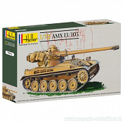 Сборная модель из пластика Танк AMX 13/105 1:72 Хэллер - фото