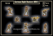 Солдатики из пластика Немецкие ночные охотники (1/72) Mars - фото
