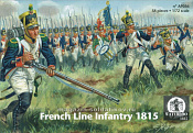 Солдатики из пластика АР 056 Французская линейная пехота 1815 (1:72), Waterloo - фото