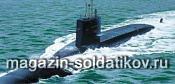 Сборная модель из пластика Подводная лодка SM «Редутабл» 1:400 Хэллер - фото