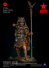 Сборная миниатюра из смолы Aquilifer - The lost legion, 75мм, Revoltion Miniatures - фото