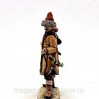 Миниатюра из олова Партизан 1812 год, Россия., 54 мм, Студия Большой полк