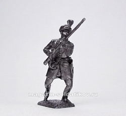 Миниатюра из олова Тюфекчи — мушкетер повинциальной пехоты йерликулу, XVIII век. 54 мм, Солдатики Публия