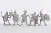 Миниатюра из олова Римляне, набор 40 мм EK Castings - фото