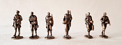 Миниатюра из бронзы Операция «Барбаросса», набор из 6 фигур, Магазин Солдатики - фото