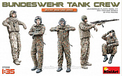 Сборные фигуры из пластика Немецкий танковый экипаж. MiniArt (1/35) - фото