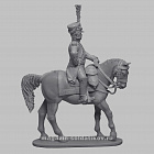 Сборная миниатюра из смолы Шеф батальона, Франция, 1804-1815 гг, 28 мм, Аванпост