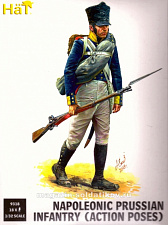 Солдатики из пластика Prussian Infantry Action Poses (1:32), Hat - фото