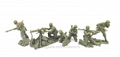 Солдатики из пластика Морпехи с тяжелым вооружением 1:32 Plastic Platoon - фото