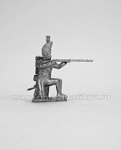 Солдатики из металла Стрелок с колена (старая гвардия), Магазин Солдатики (Prince August) - фото