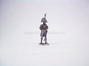 Солдатики из металла Музыкант старой гвардии Наполеона с валторной, Магазин Солдатики (Prince August) - фото
