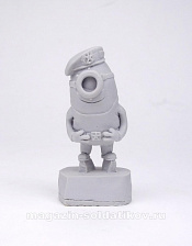 Сборная фигура из смолы Миньон-десантник, 40 мм, ArmyZone Miniatures - фото