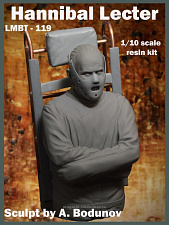 Сборная миниатюра из смолы Hannibal Lecter, 1/10, Legion Miniatures - фото