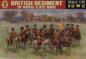 Солдатики из пластика British Regiment of Horse (Late War) (1/72) Strelets - фото