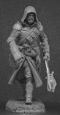 Сборная миниатюра из металла Мир Фэнтэзи: Боевой маг, 54 мм, Chronos miniatures - фото