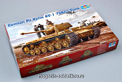 Сборная модель из пластика Танк Pz.Kpfw KV - 1 756 (r) 1:35 Трумпетер - фото