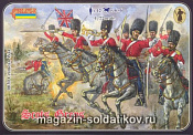 Солдатики из пластика Шотландские «серые» гвардейские драгуны. Крымская война (1/72) Strelets - фото