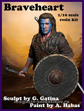 Сборная миниатюра из смолы Braveheart, 1/10, Legion Miniatures - фото