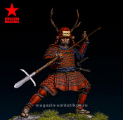 Сборная модель из смолы Sanada Yukimura, 75мм, Revoltion Miniatures - фото