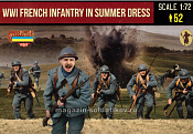 Солдатики из пластика French infantry in Summer Dress (1:72), Strelets - фото