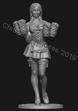 Сборная миниатюра из смолы Oktoberfest 75 мм Chronos Miniatures - фото