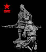 Сборная миниатюра из смолы The Gentile Saga, 75мм, Revoltion Miniatures - фото